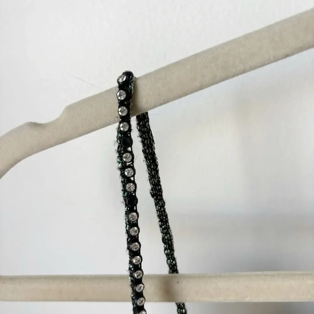 Vintage Shimmery Fringe Midi Maxi Dress - Picture 6 of 7